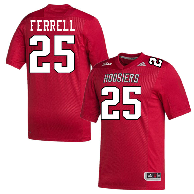 #25 Amare Ferrell Indiana Hoosiers Football Jeresys College Apparels,Uniforms Stitched-Throwback Cri